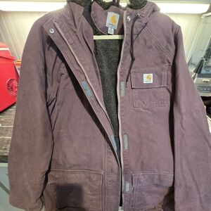 Womens Carhartt coat and insulated bibs